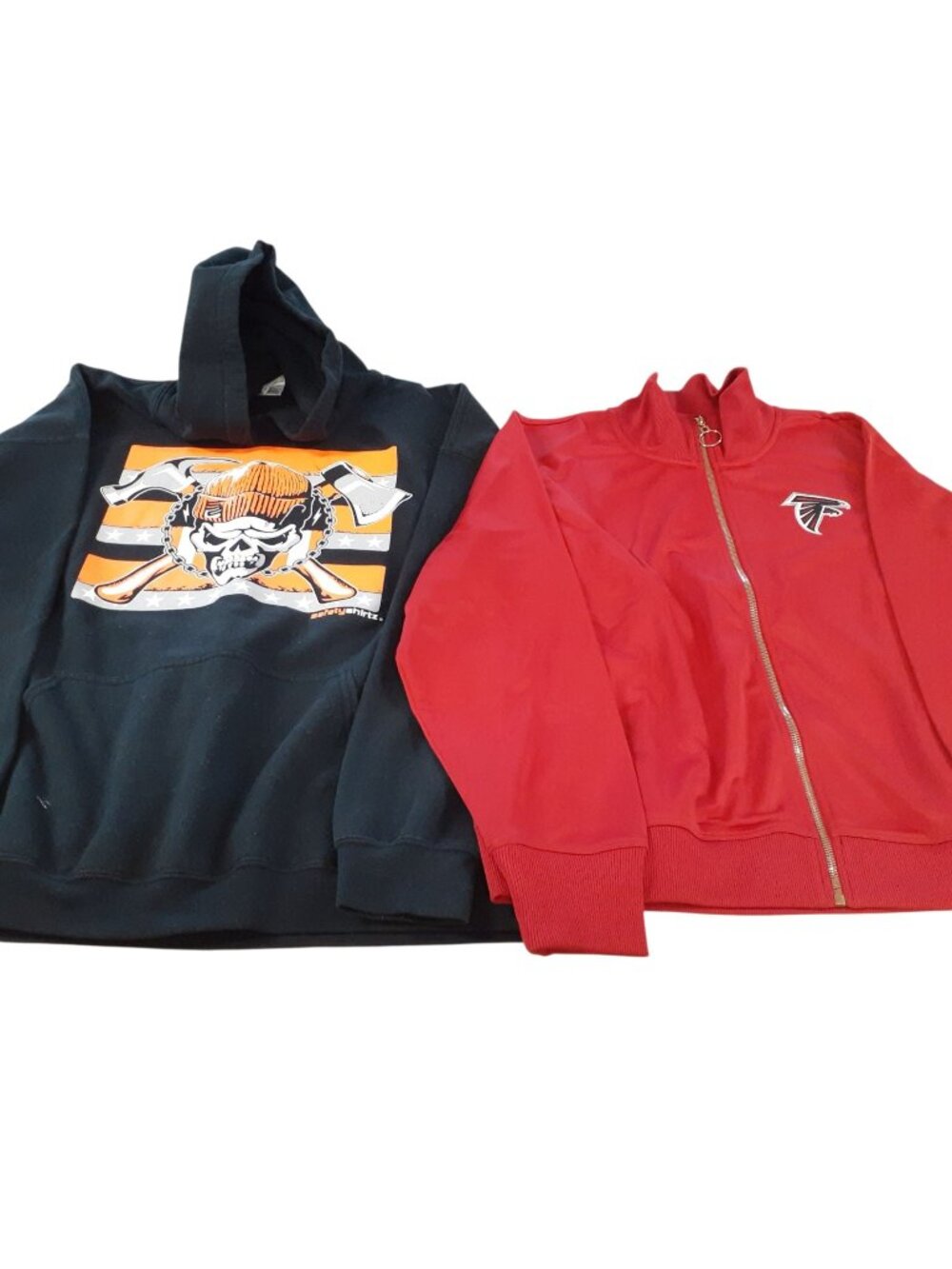 Bundle of 2 Gildan & NFL MSX by Michael Strahan Jacket Hoodie Mens Size 2XL